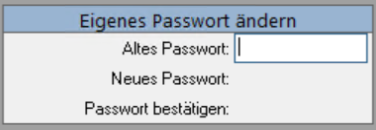 Passwort ändern